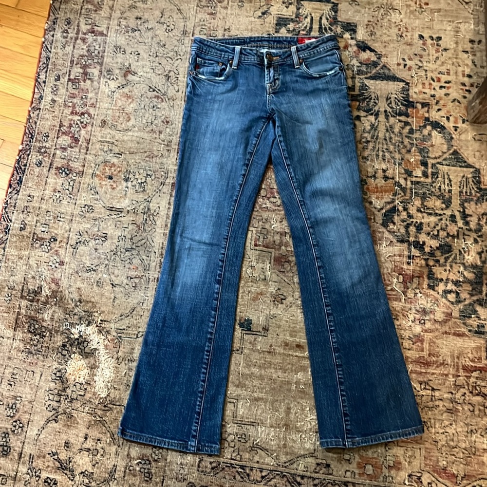 Seven for All Mankind 25 Flare denim Jeans - Picture 2 of 6